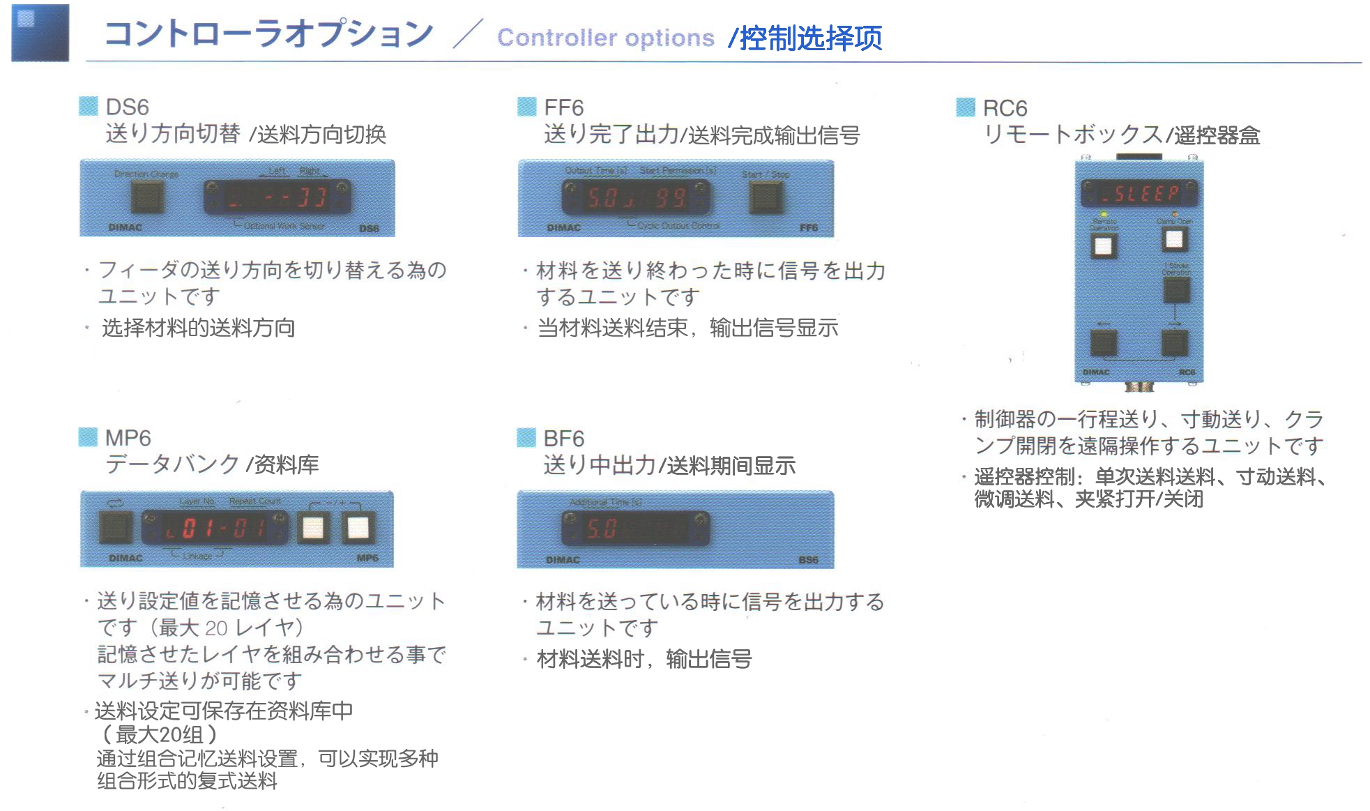 T20&T30 控制选项